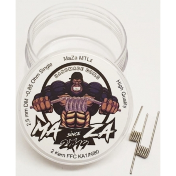 Maza Handmade Coils - MTLz ca 0.85 Ohm Single