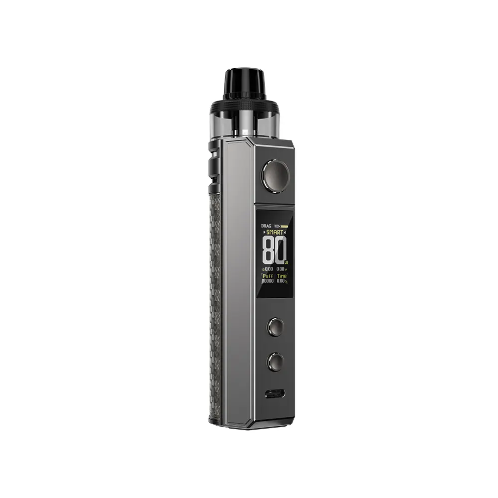 Voopoo Drag H80 S Kit Gray Carbon Fiber