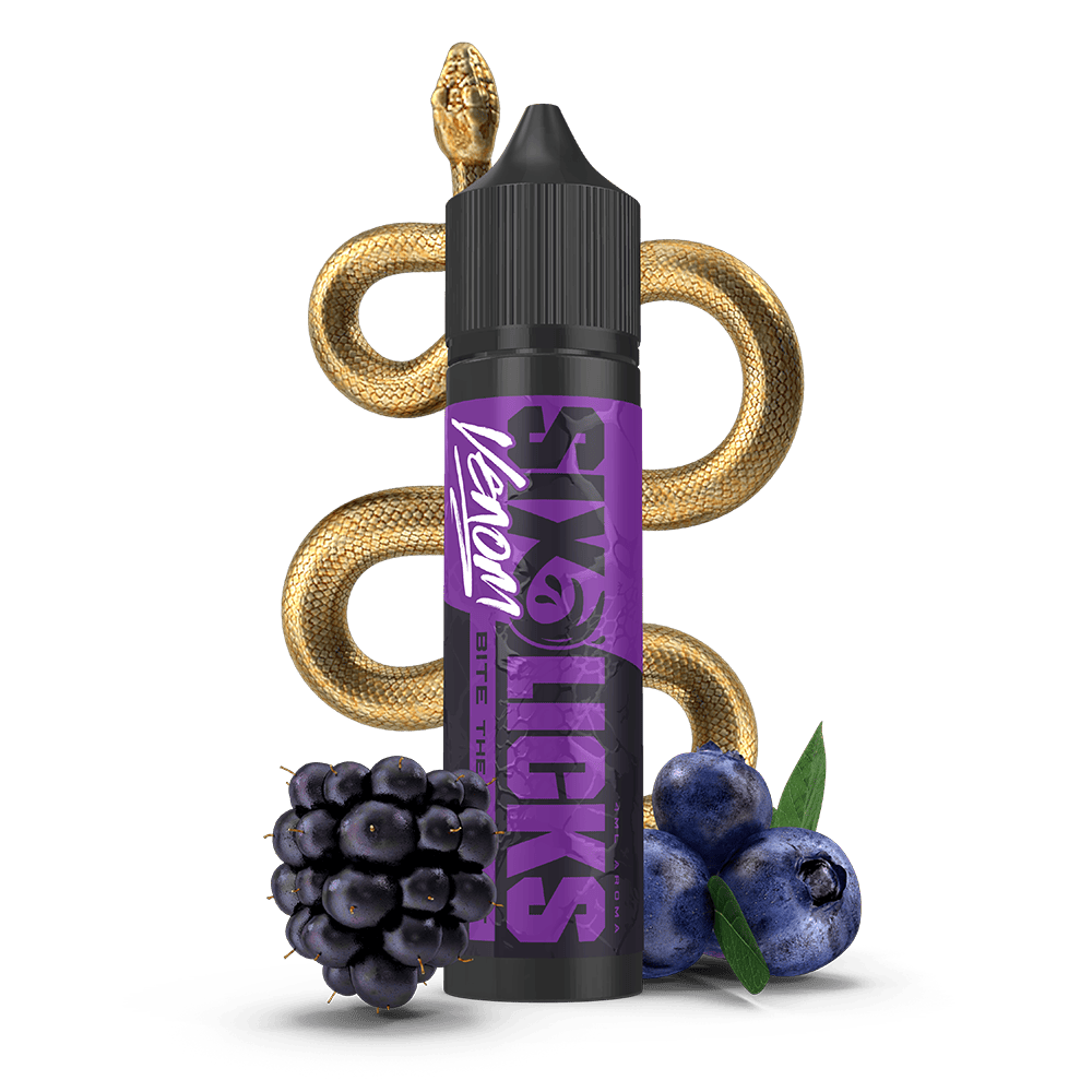 Six Licks Venom Longfill - Bite the Bullet - 4ml in 60ml Flasche 