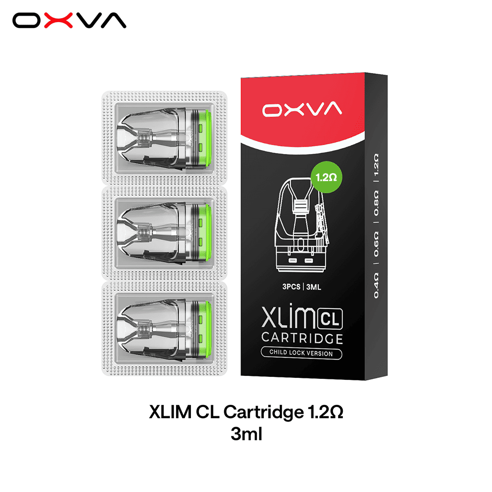 OXVA XLIM 1,2 Ohm Pro Pods 3ml (Xlim, Xlim 2, Xlim Pro, Pro 2, Go, Go 2, SQ, SQ Pro, SQ Pro 2)