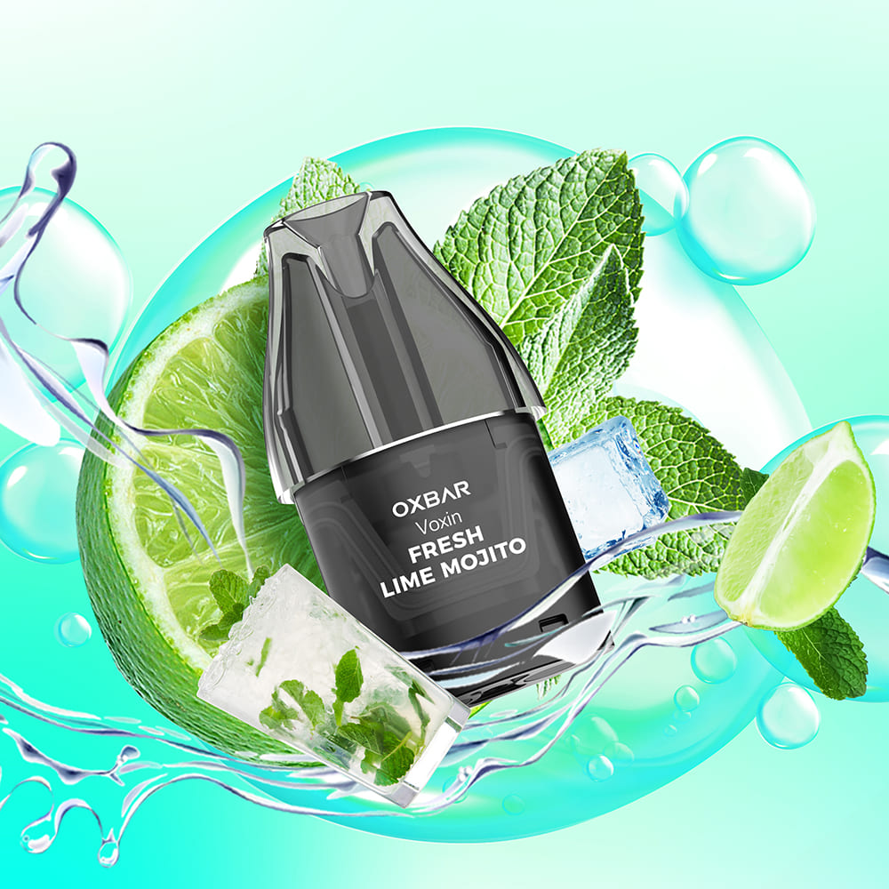 Oxbar Voxin Einweg Pod - Fresh Lime Mojito - 20mg Nikotinsalz 2ml 