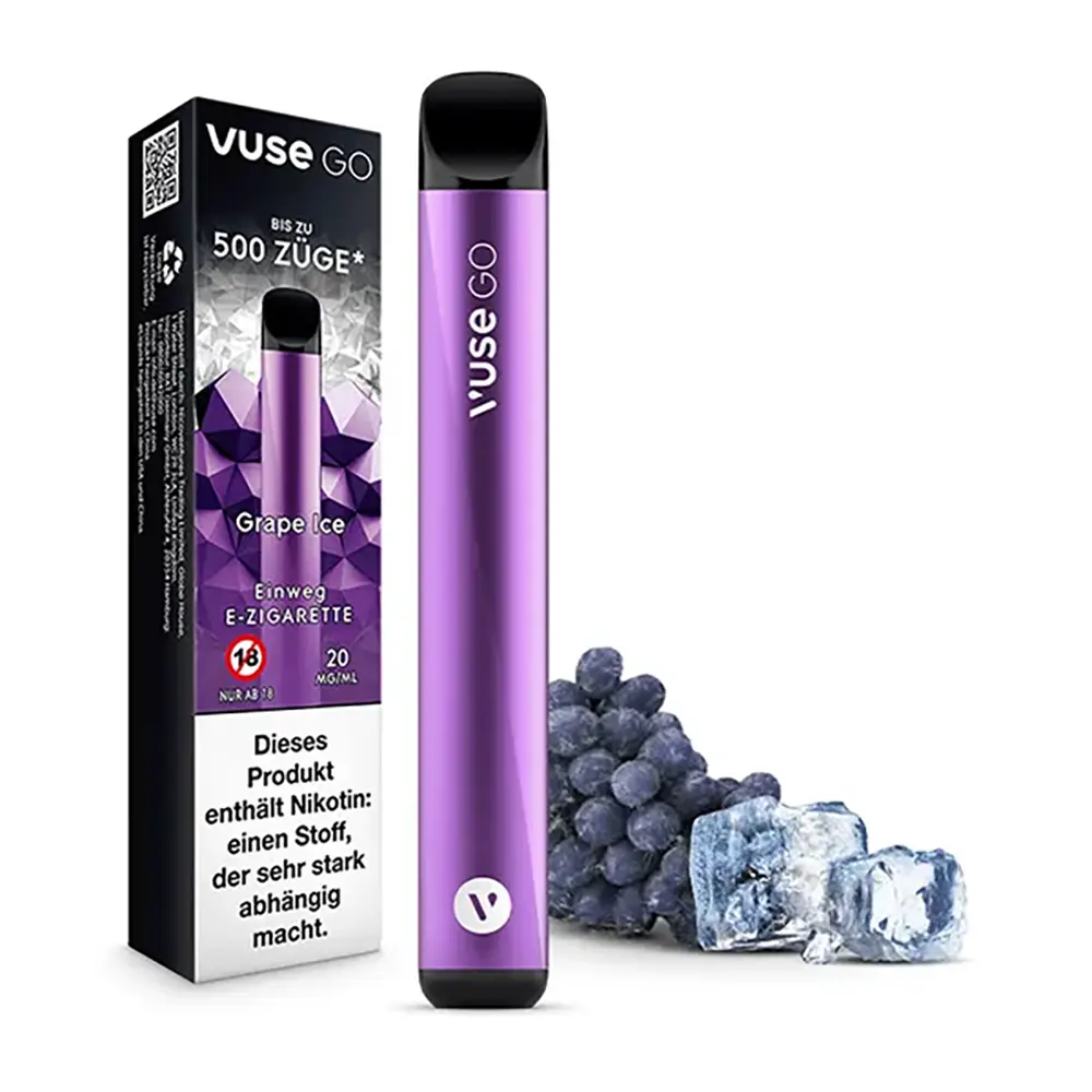 Vuse GO Grape Ice 20mg Einweg E-Zigarette 