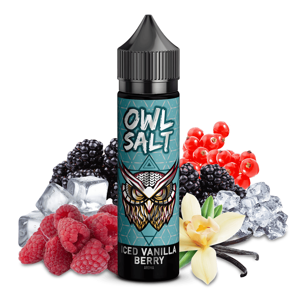 OWL Salt Aroma Longfill - Iced Vanilla Berry - 10ml in 60ml Flasche
