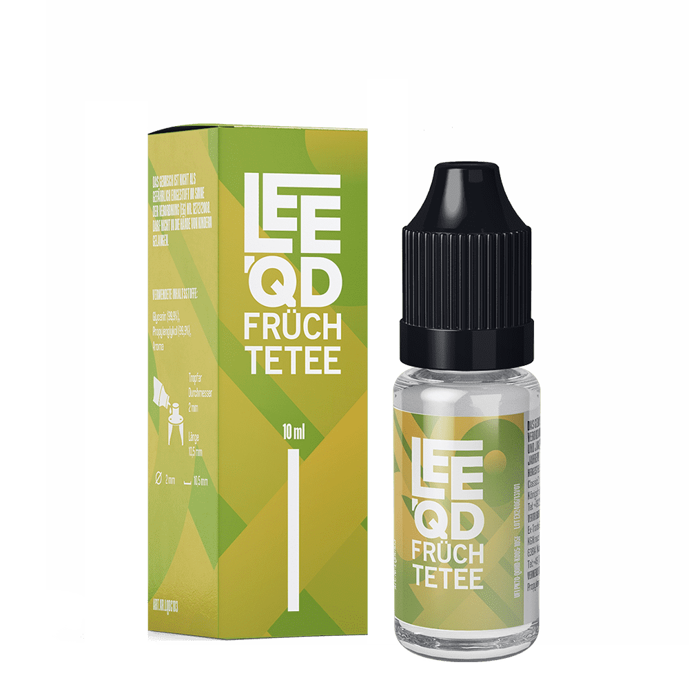 LEEQD Liquid - Crazy Früchtetee - 0mg 10ml 