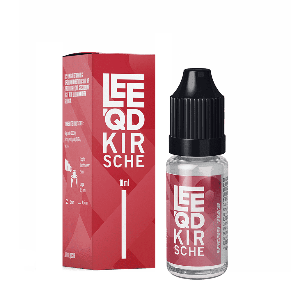 LEEQD Liquid - Fruit Kirsche - 0mg 10ml 