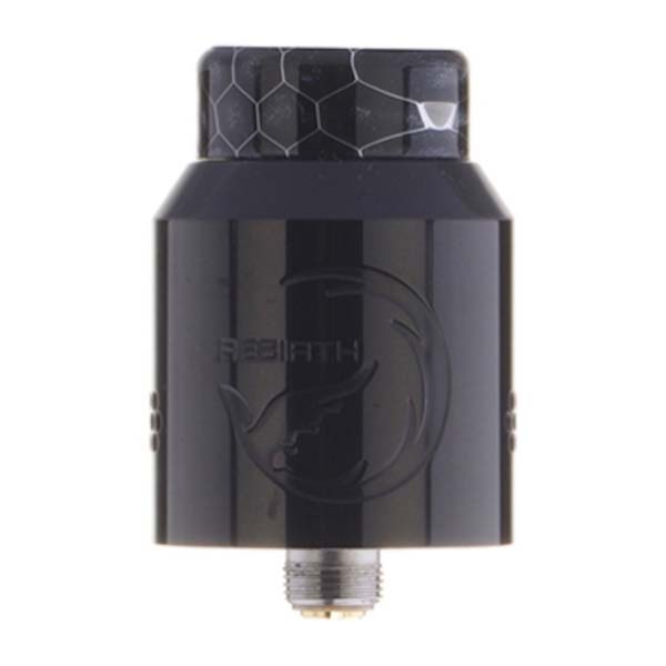 Hellvape Rebirth RDA Schwarz glänzend