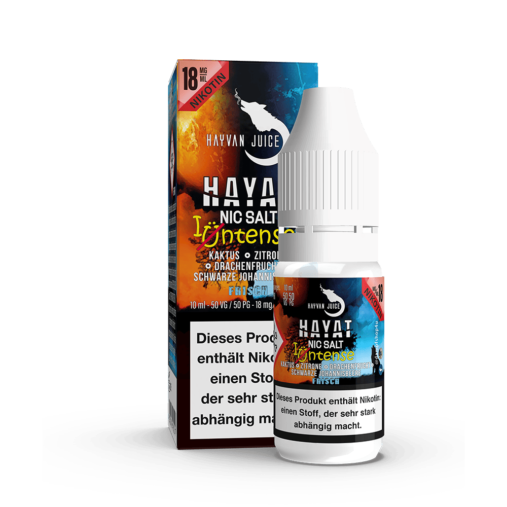 Hayvan Juice Intense Nikotinsalz - Hayat - Liquid 18mg 10ml