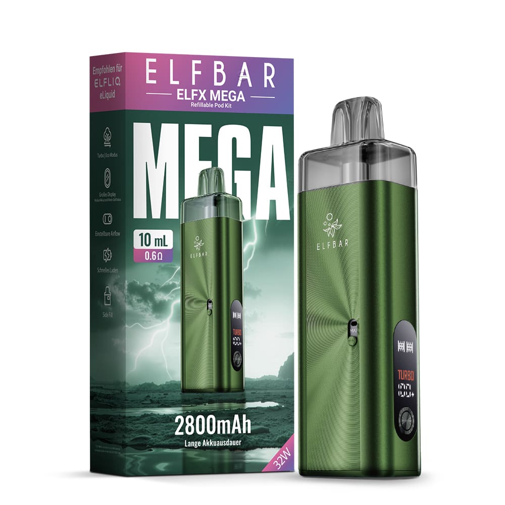 Elfbar ELFX Mega Kit Green