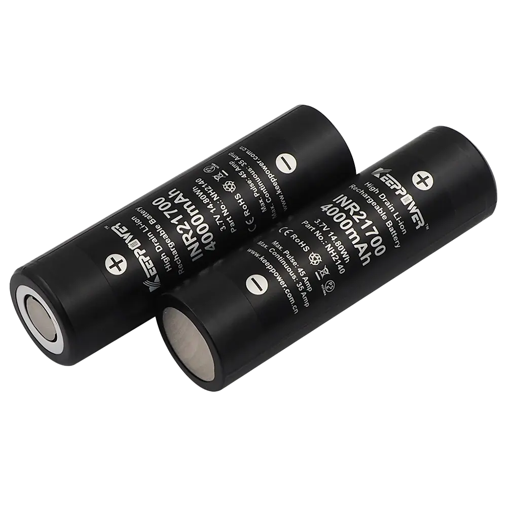 Keeppower INR21700 - 4000mAh, 35A (45A) 3,6V - 3,7V