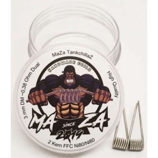 Maza Handmade Coils - Tankchillaz ca 0.38 Ohm Dual