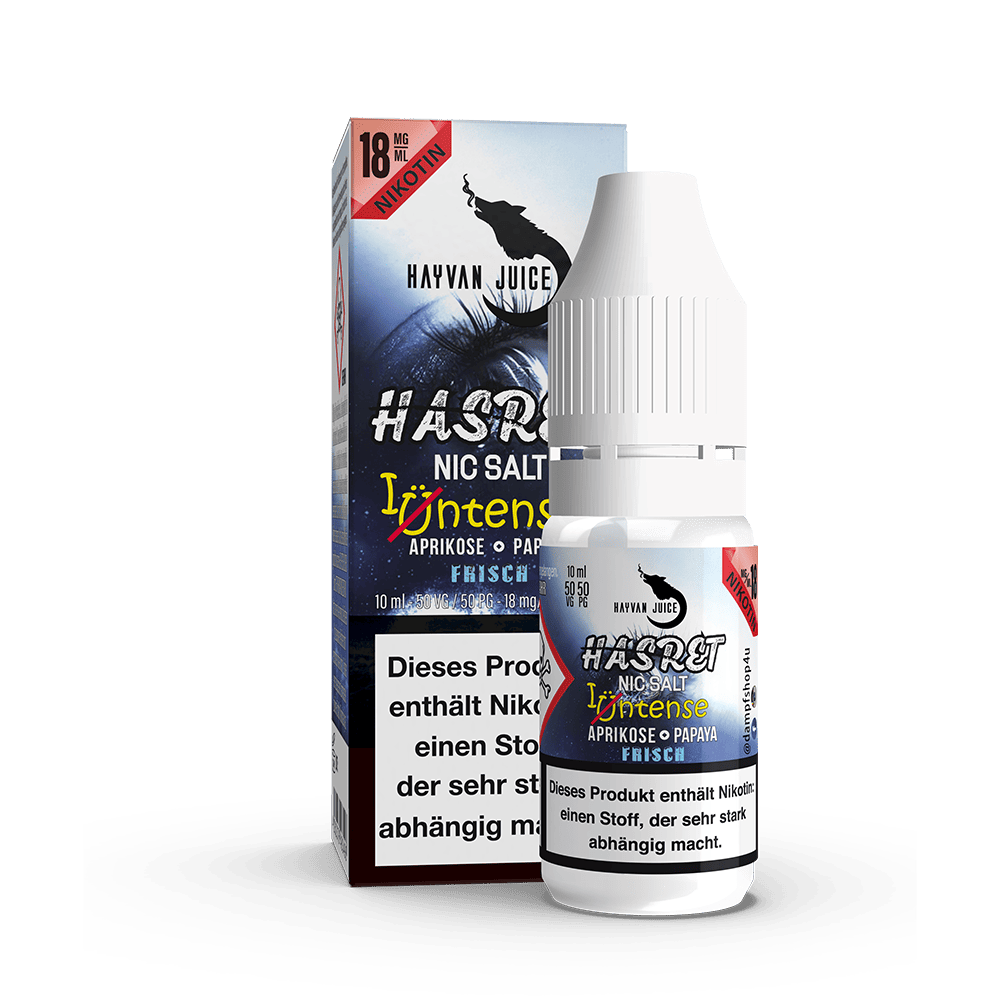 Hayvan Juice Intense Nikotinsalz - Hasret - Liquid 18mg 10ml
