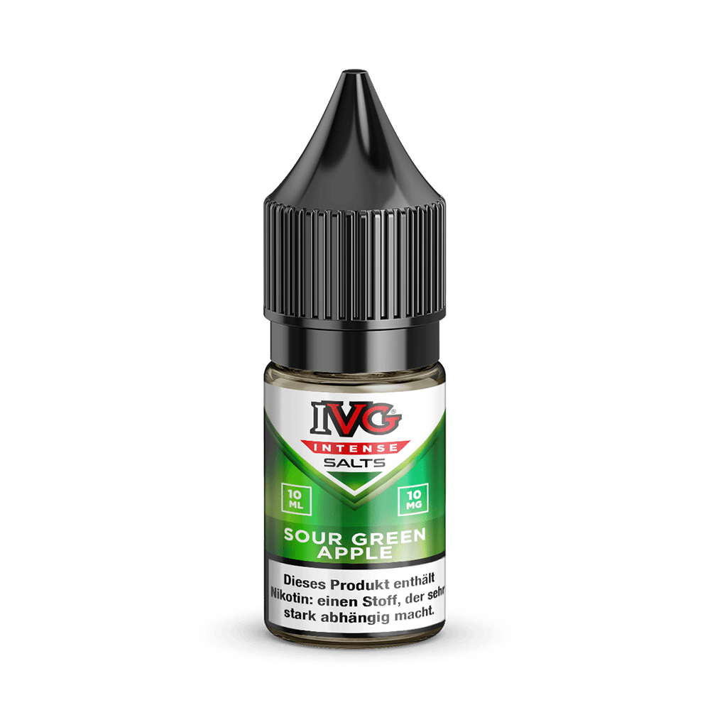 IVG Intense Nikotinsalz - Sour Green Apple - Liquid 10mg 10ml