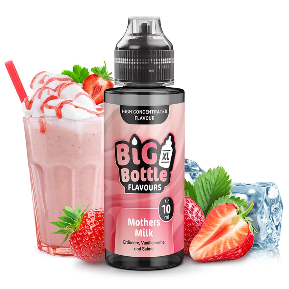 Big Bottle Flavours Aroma - Mothers Milk - 10ml in 120ml Flasche 