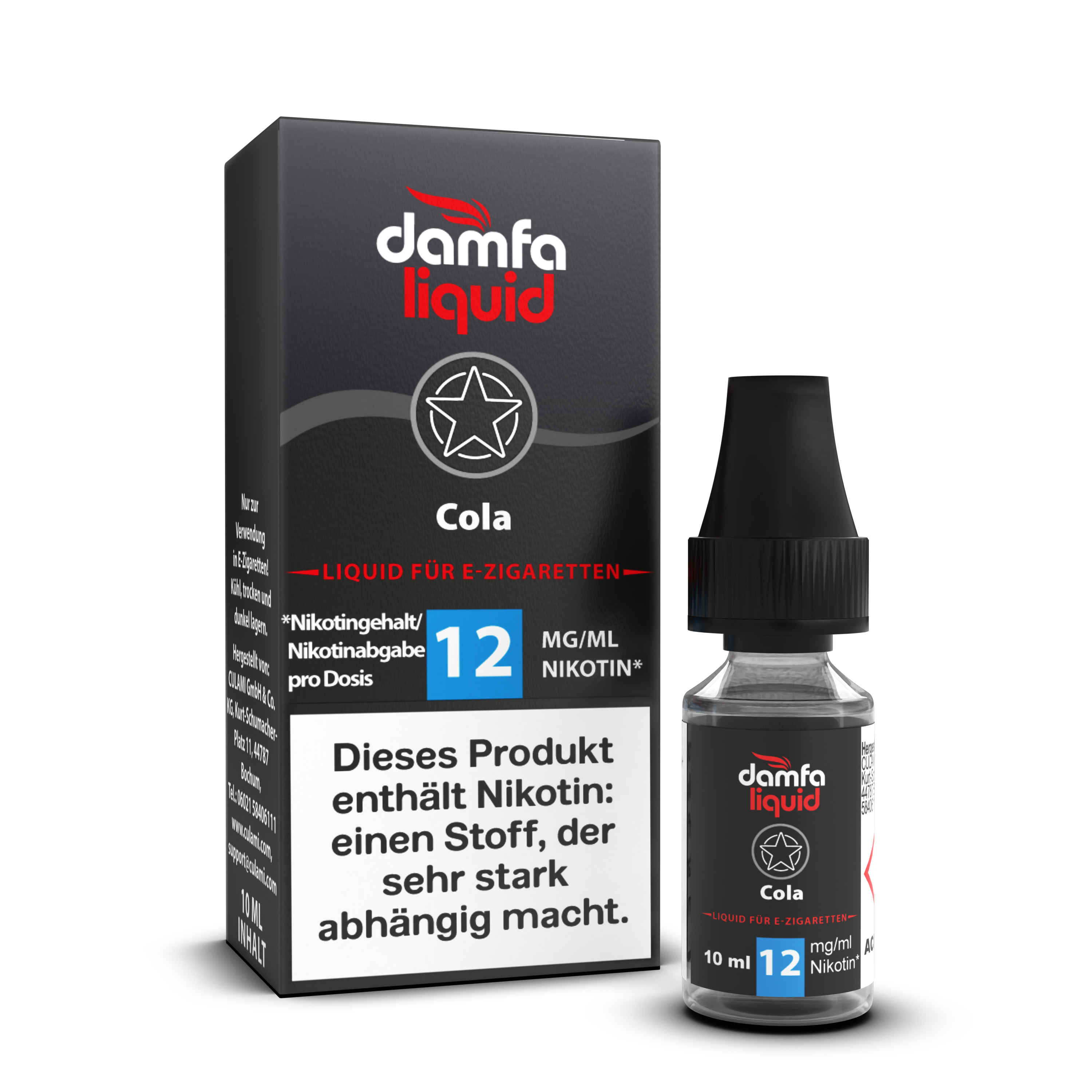 damfaliquid Cola V2 12mg 10ml  D