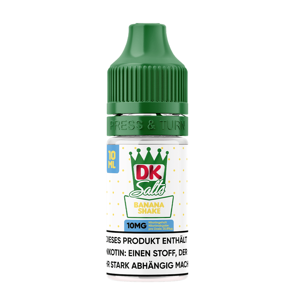 DK Salts Nikotinsalz - Banana Shake - Liquid 10mg 10ml  C