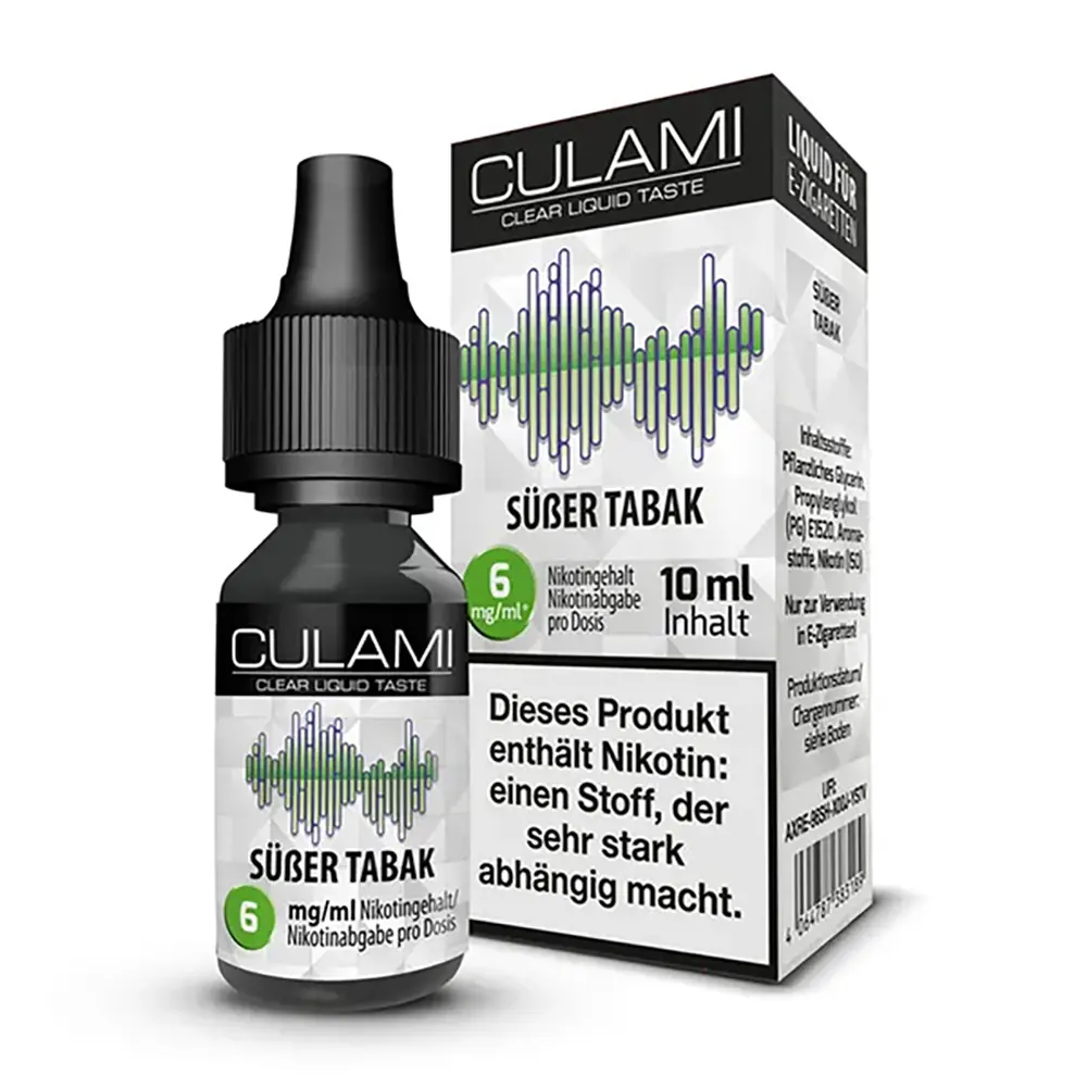 CULAMI Süßer Tabak 6mg 10ml Liquid 