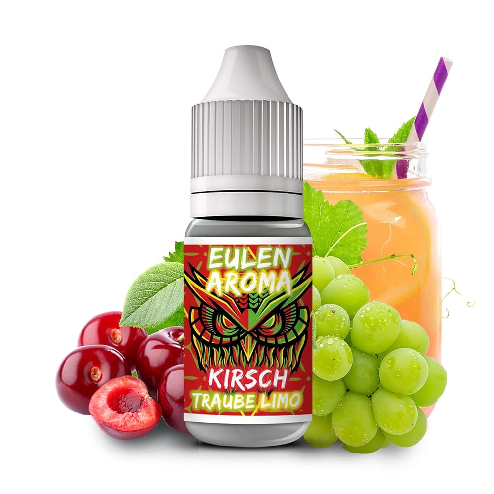 Eulen Aroma - Kirsch Traube Limo - 10ml Aroma