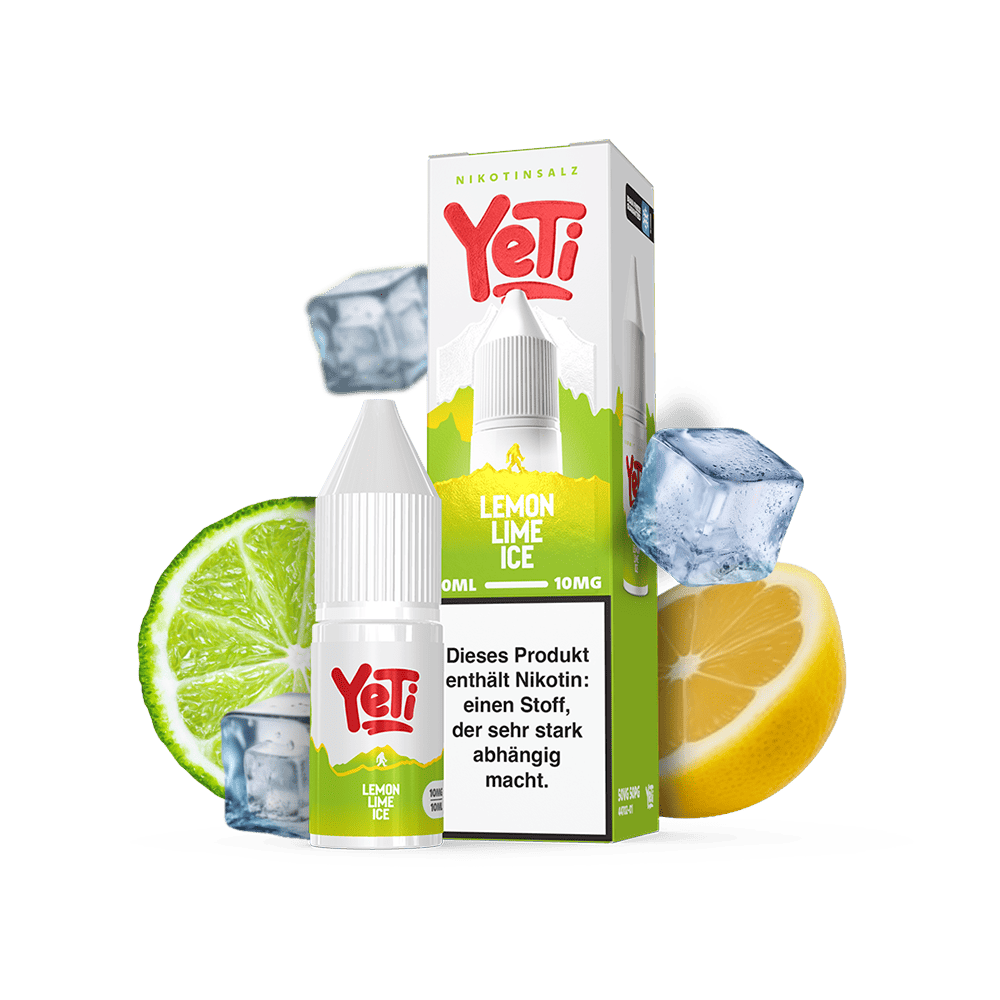 Yeti Summit Nikotinsalz - Lemon Lime Ice - Overdosed 10ml Liquid 10mg