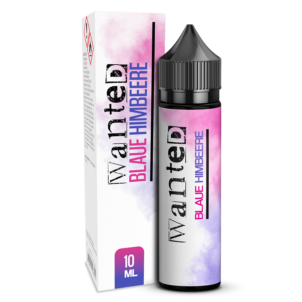 Wanted Aroma Longfill - blaue Himbeere - 10ml in 60ml Flasche  D