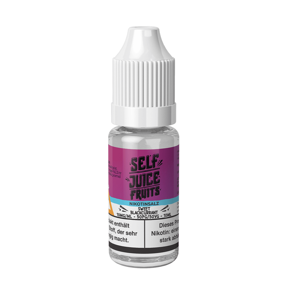 Self Juice Nikotinsalz - Sweet Blackcurrant - 10ml Liquid 10mg 