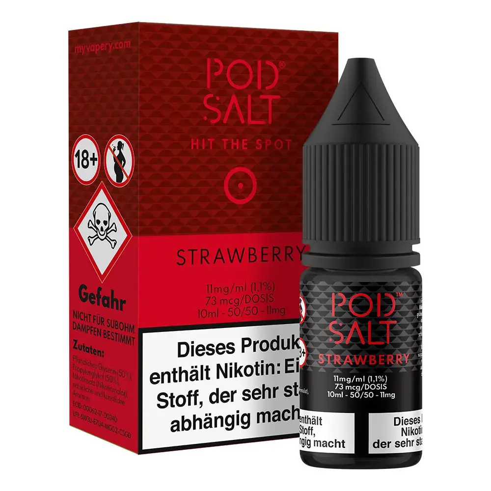 Pod Salt Core Strawberry 10ml 11mg 
