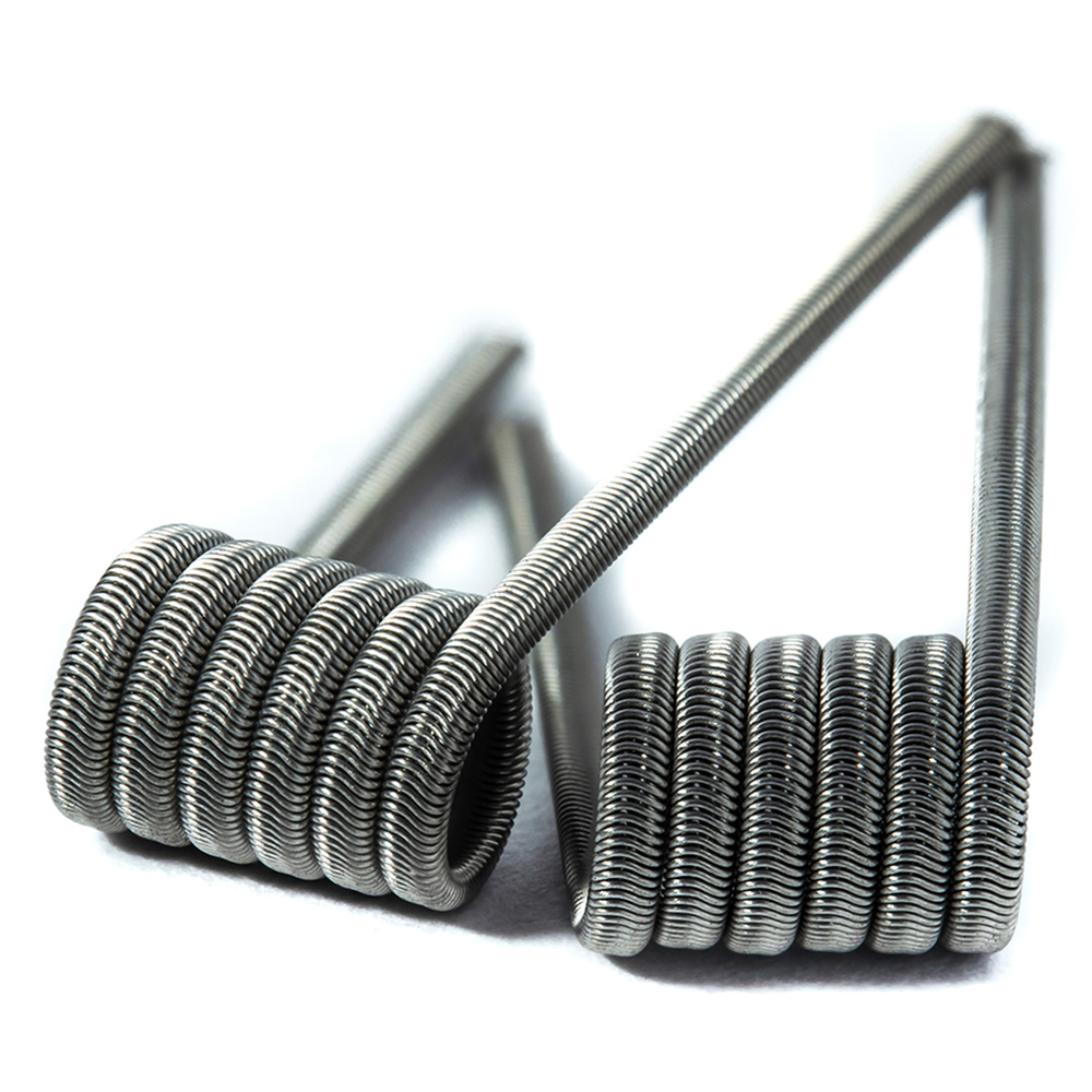 Aenigma Handmade Coils XTRM Alien V2A Edelstahl Dual  0,16 Ohm (dual) 0,32 Ohm (single)