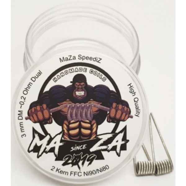 Maza Handmade Coils - Speediz ca 0.20 Ohm Dual