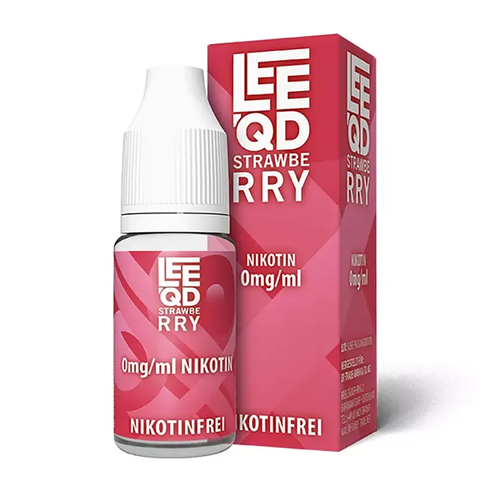 LEEQD Fruits Strawberry 10ml 0mg Liquid 