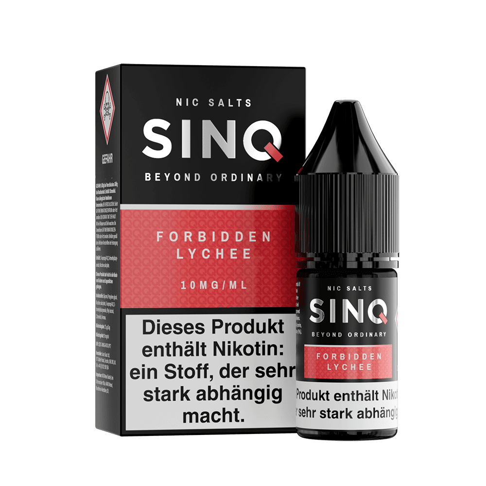 SINQ Nikotinsalz - Forbidden Lychee - 10ml Liquid 10mg
