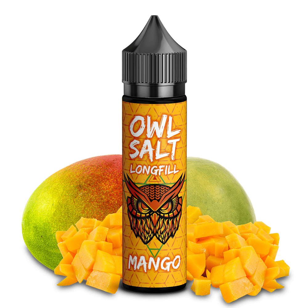 OWL Salt Aroma Longfill - Mango - 10ml in 60ml Flasche 