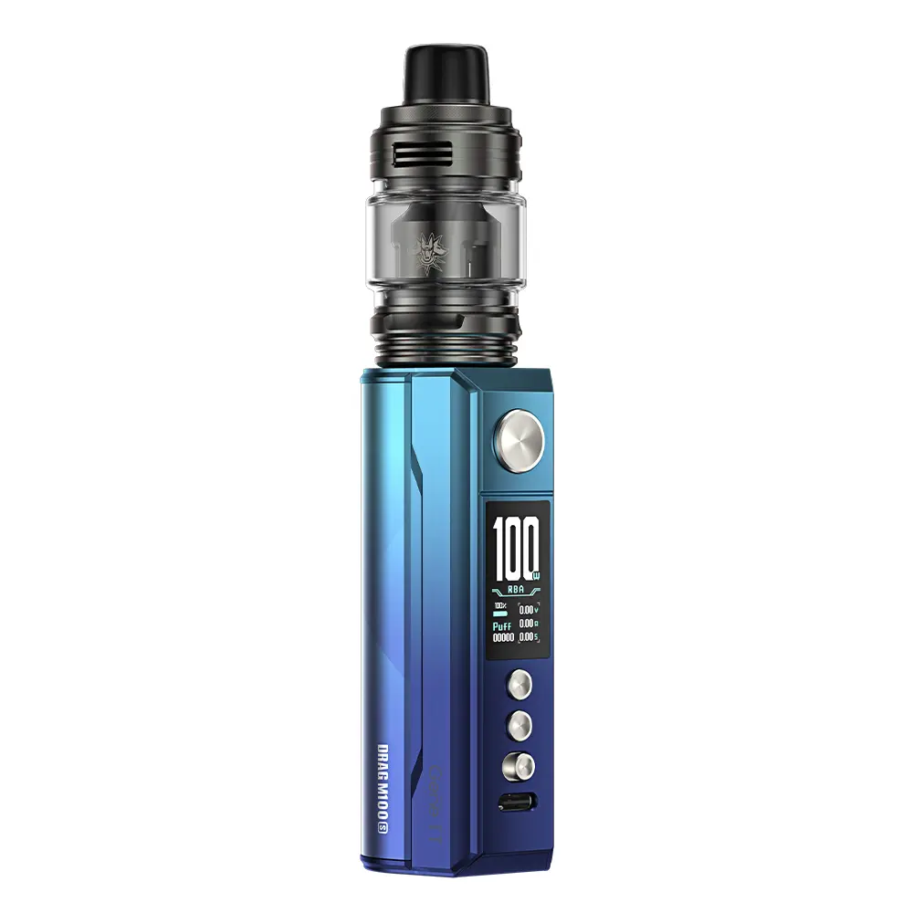 Voopoo Drag M100 S Kit Cyan & Blue