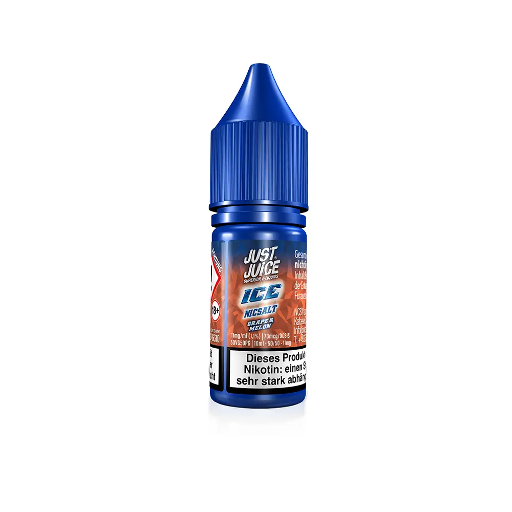 Just Juice Nikotinsalz - Grape & Melon ICE - 10ml 11mg 