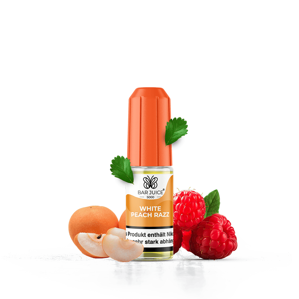 Bar Juice 5000 Nikotinsalz - White Peach Razz - Liquid 20mg 10ml  C