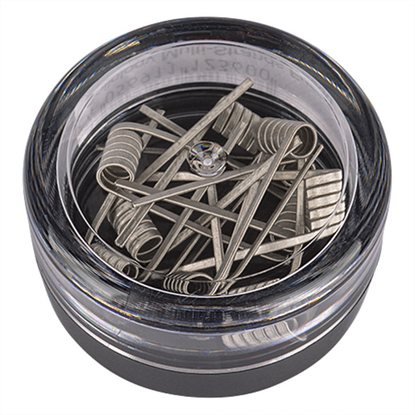 Coilology Multi-Strands Fused Clapton 0,27Ohm Edelstahl (10Stk./VE)