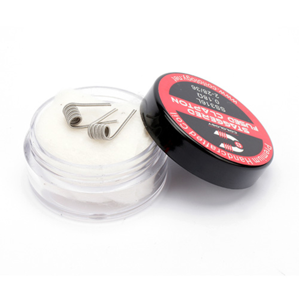 Coilology Staggered Fused Clapton 0,18 Ohm/Dual SS316L (1VE=2Stk.)