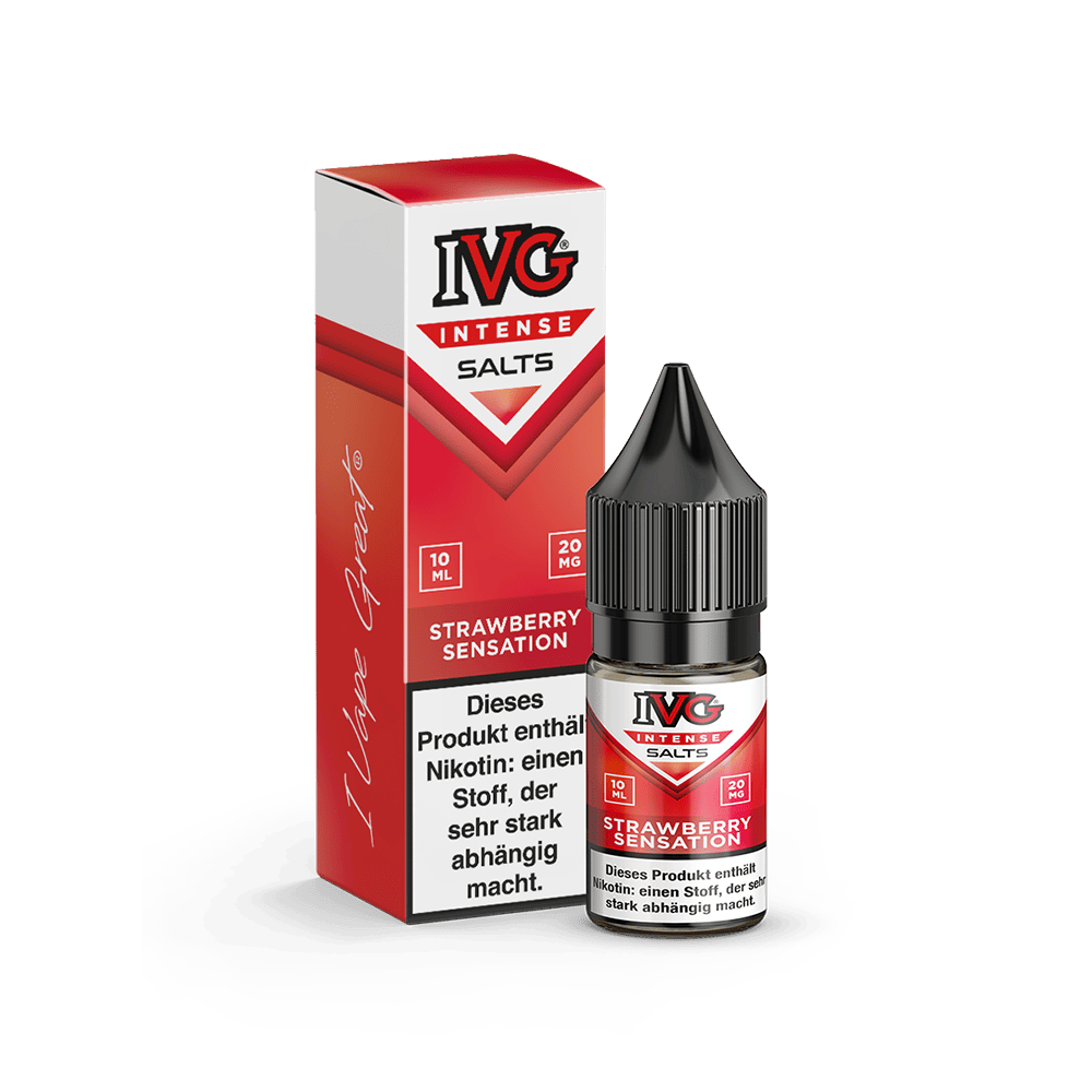 IVG Intense Nikotinsalz - Strawberry Sensation - Liquid 20mg 10ml