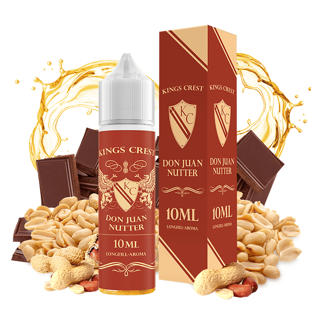 Kings Crest Longfill - Don Juan Nutter - 10ml in 60ml Flasche 