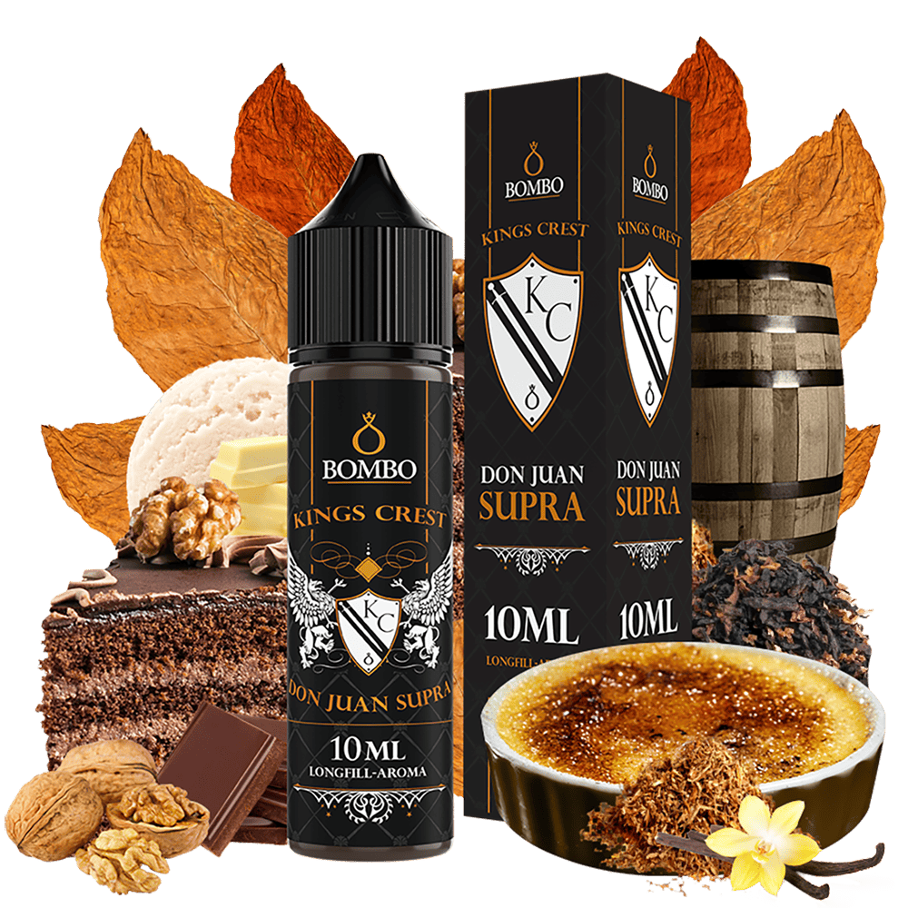 Kings Crest Longfill - Don Juan Supra - 10ml in 60ml Flasche 
