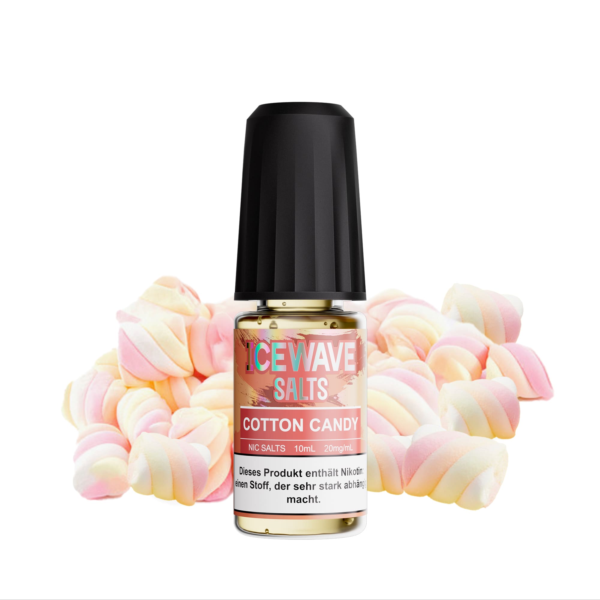 Icewave Nikotinsalz - Cotton Candy - 10ml Liquid 20mg 