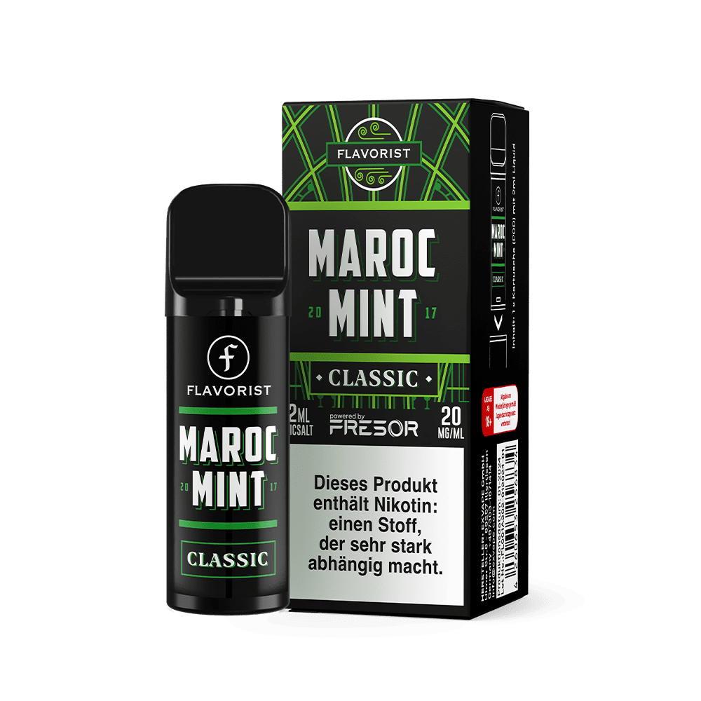 Salt Club Einweg Pod - Flavorist Maroc Mint Classic - 20mg 2ml