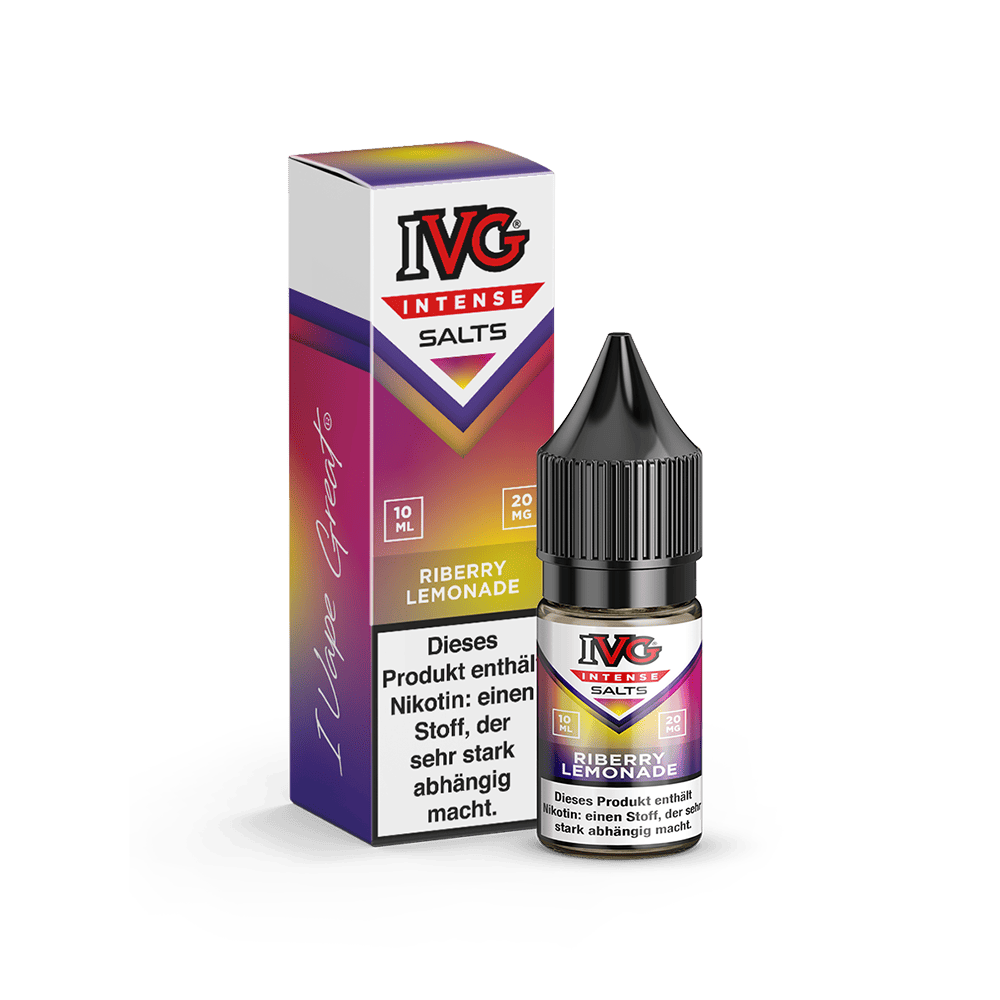 IVG Intense Nikotinsalz - Riberry Lemonade - Liquid 20mg 10ml