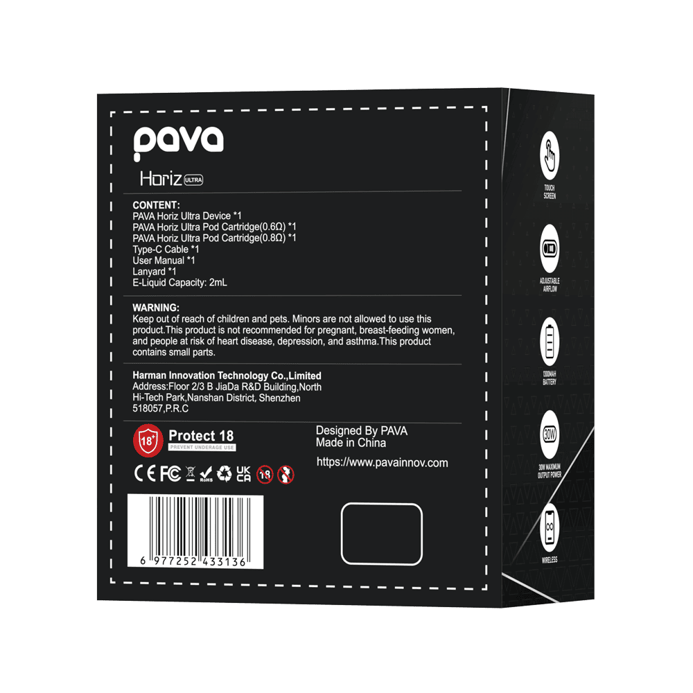 Pava Horiz Ultra Kit Pearly White
