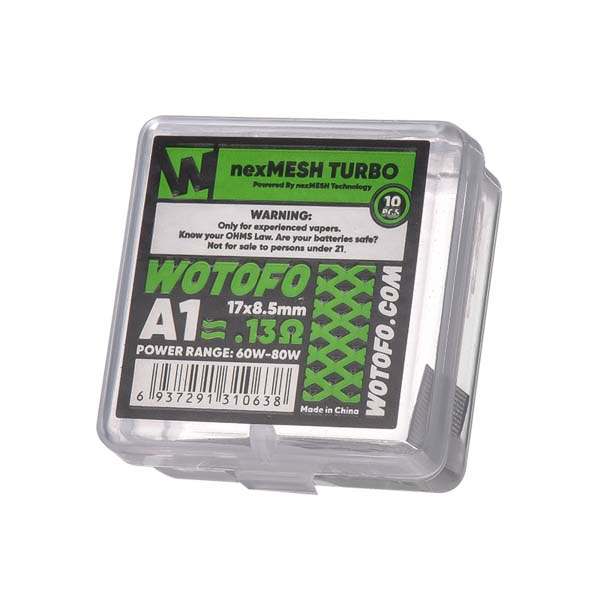 Wotofo nex Drahtgeflecht Turbo A1 0,13 ohm