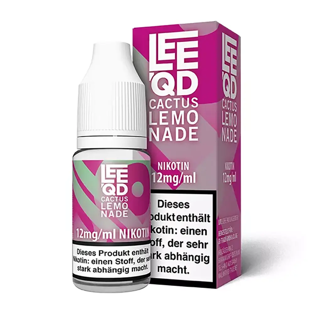 LEEQD Crazy Cactus Lemonade 10ml 12mg Liquid 