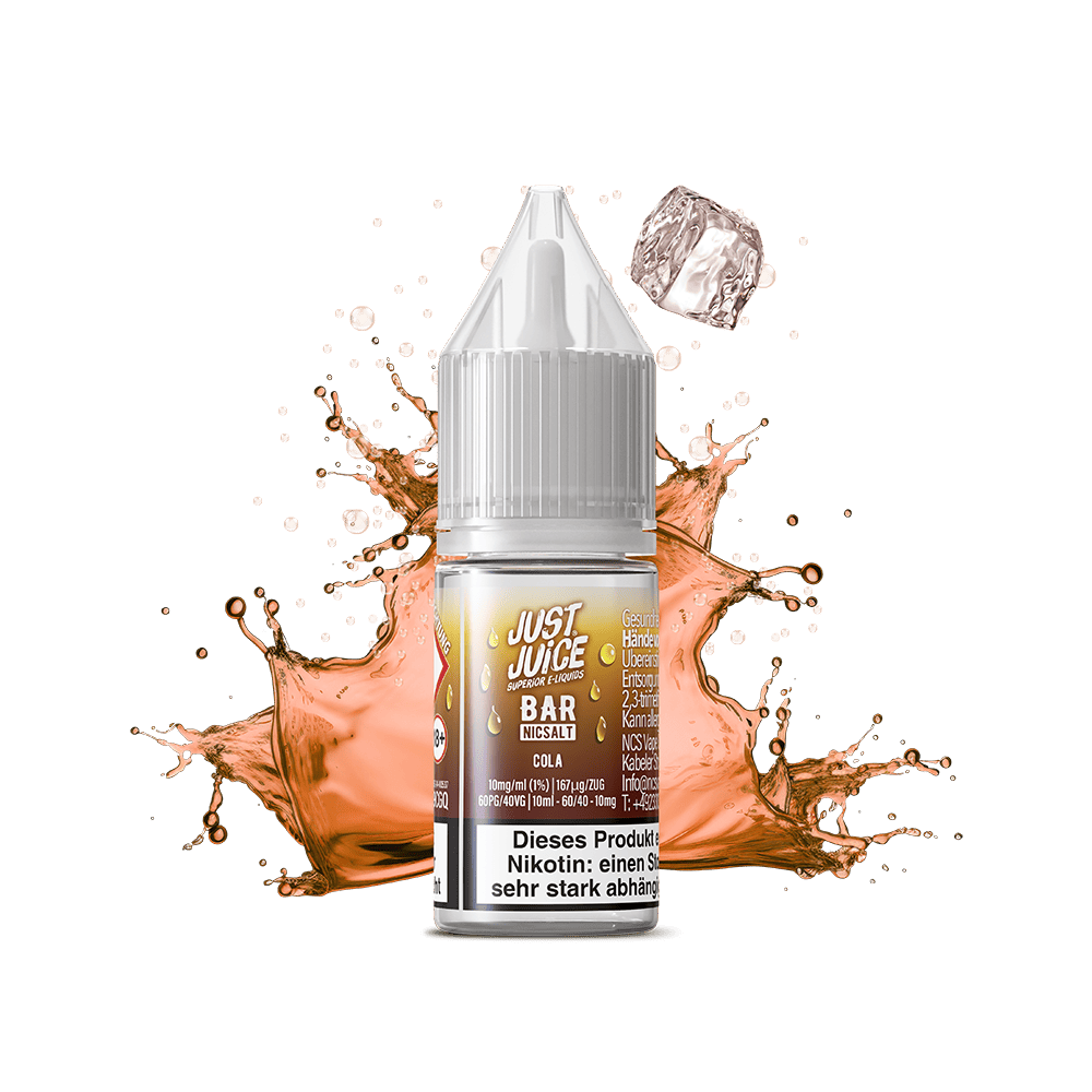 Just Juice Nikotinsalz - Cola - 10ml Liquid 10mg  C