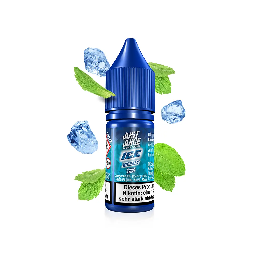 Just Juice Nikotinsalz - Pure Mint ICE - 10ml 20mg 