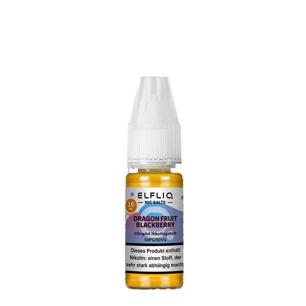 Elfliq by Elfbar Nikotinsalz - Dragon Fruit Blackberry - Liquid 10mg 10ml  D