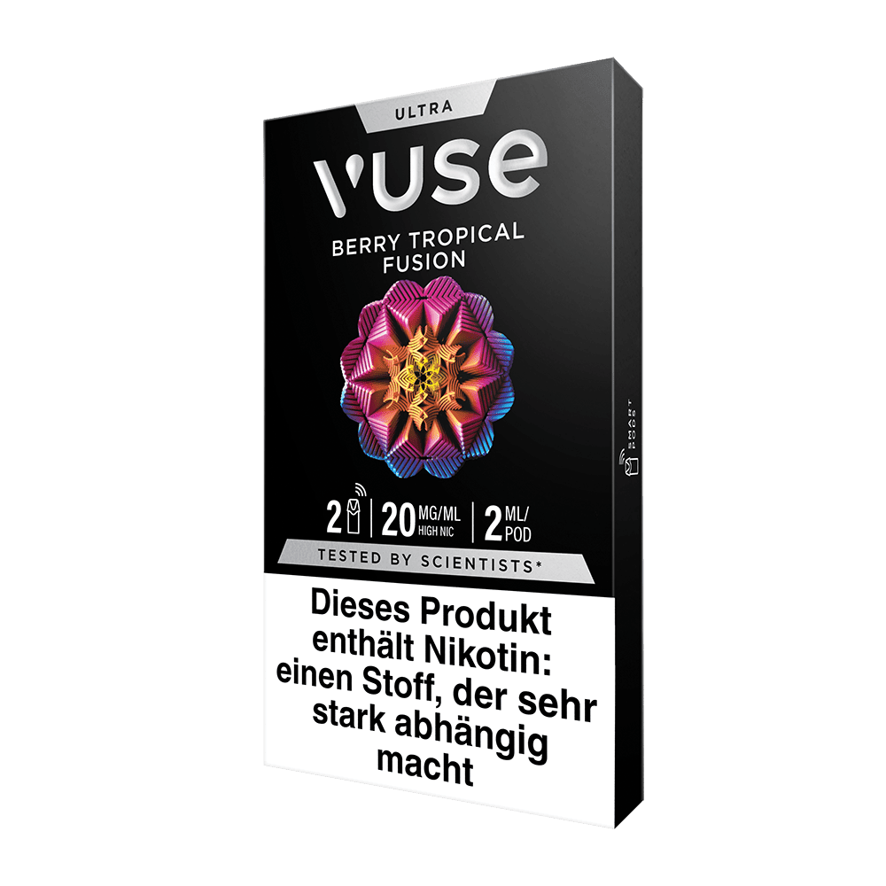 2x Vuse Ultra Pods Berry Tropical Fusion 20mg 