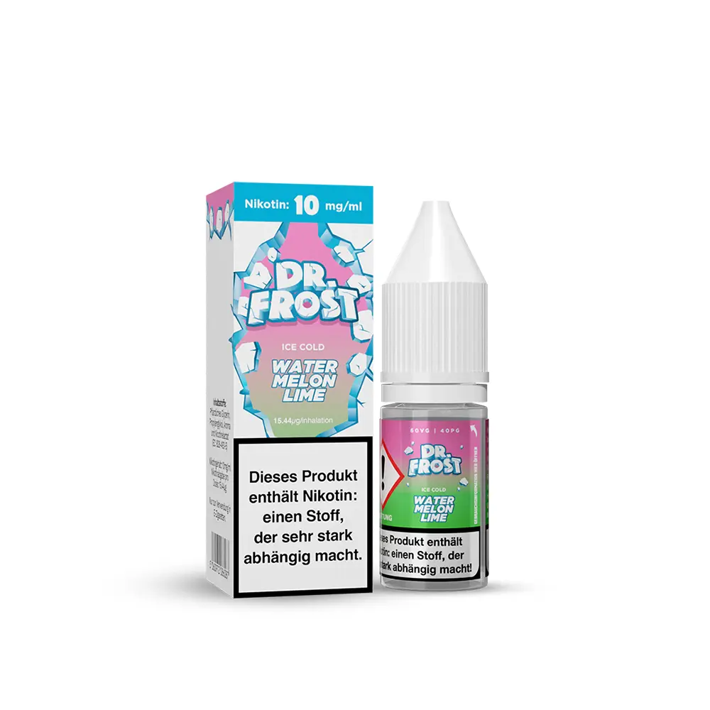 Dr. Frost Nikotinsalz - Ice Cold Watermelon Lime - Liquid 10mg 10ml 