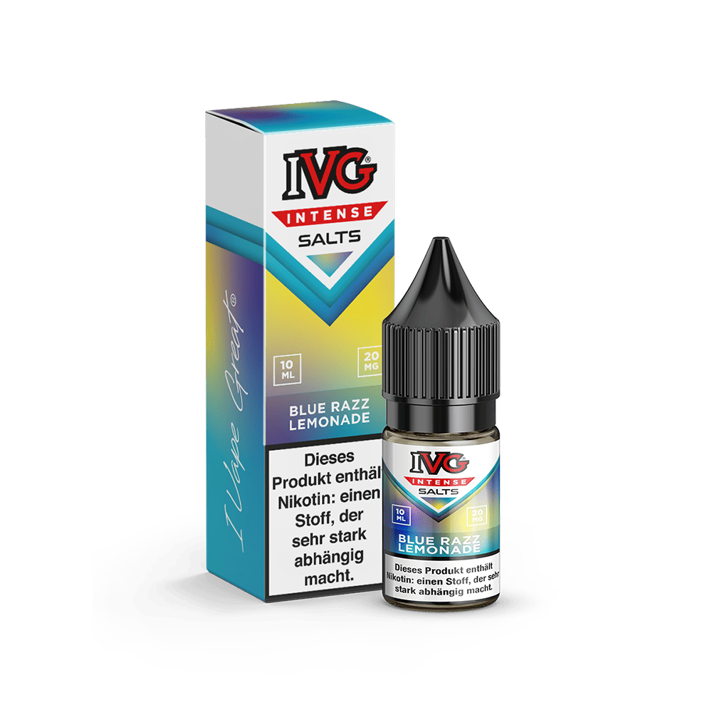 IVG Intense Nikotinsalz - Blue Razz Lemonade - Liquid 20mg 10ml
